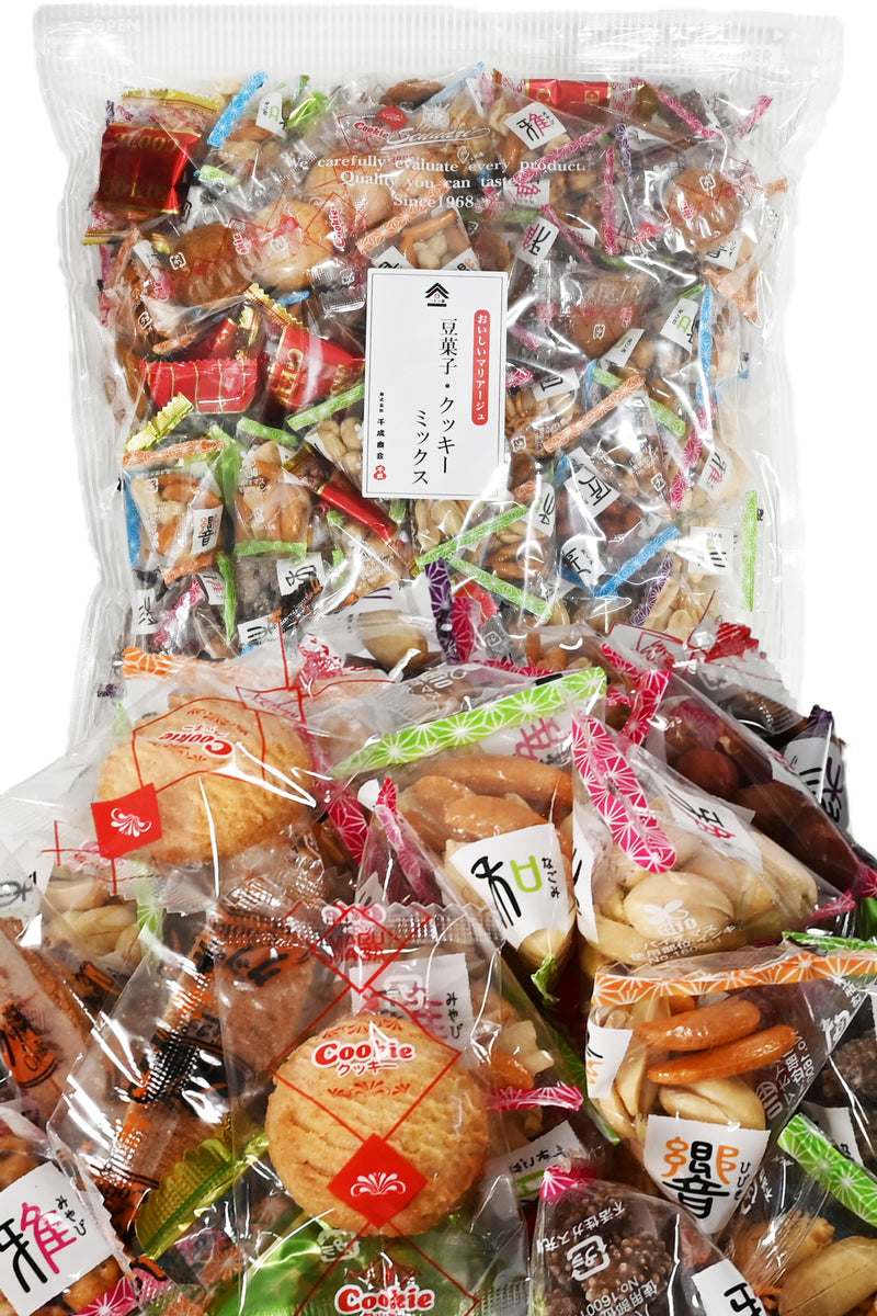 つまみ蔵 ] 豆菓子・クッキーミックス 1350g 個包装 [ おやつ