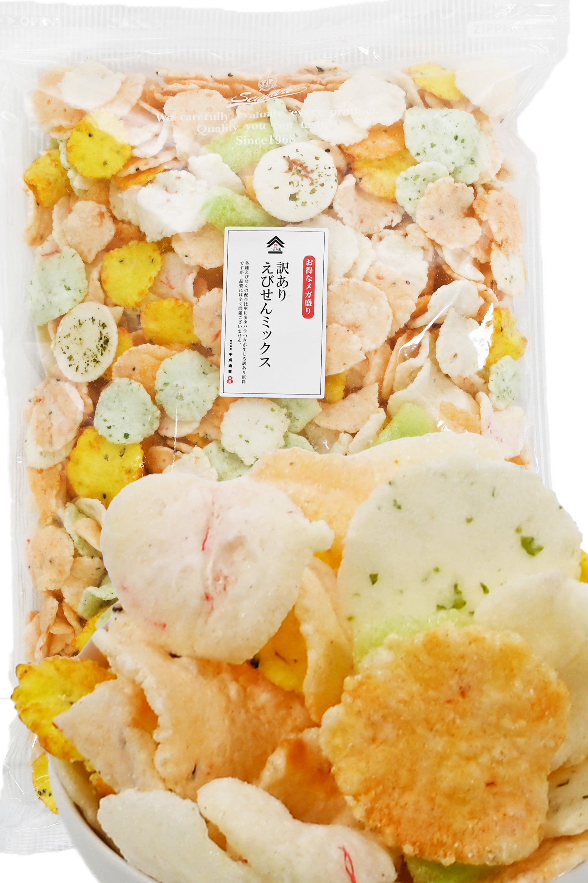 訳あり お得用えびせんミックス 750g 海鮮ミックスせんべい – つまみ蔵