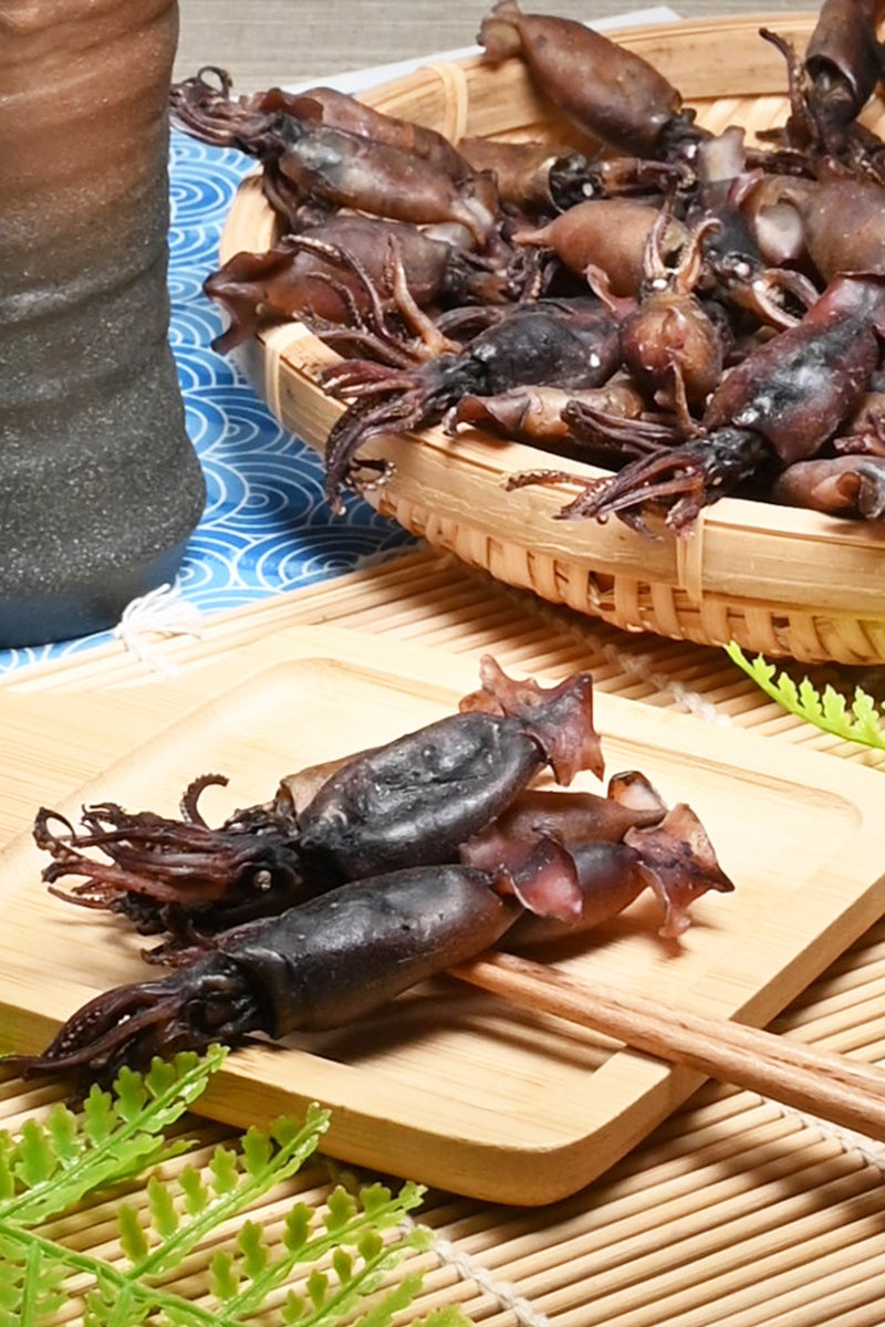 国産 丸干し子 するめいか【 スルメイカ の子を丸ごと あっさり塩味 】 スルメ するめ あたりめ 千成商会 [ つまみ蔵 ] 200g