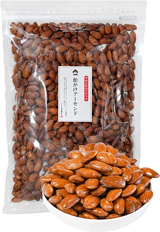 あめがけアーモンド 1000g 飴がけローストアーモンド 1kg チャック付き
