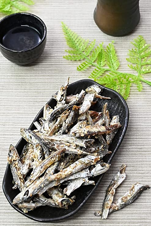 煮干しページ 国産 煮干しのおやつ【サクサク食感！ゴマつき小魚いわし